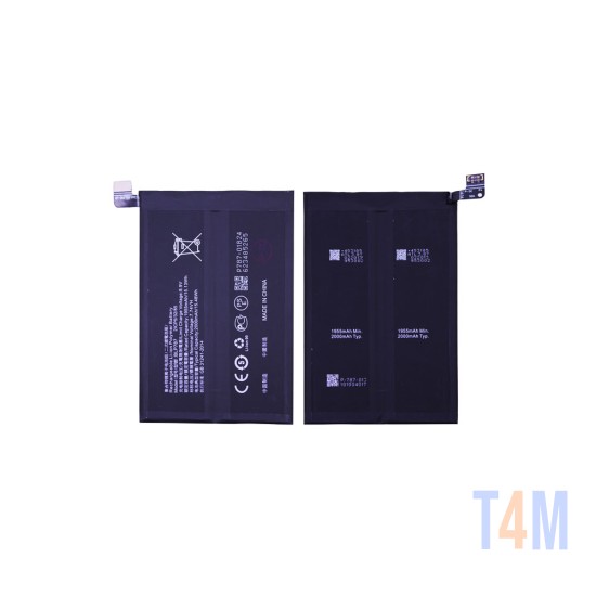 Bateria BLP787 para Oppo Reno4 Pro 4000mAh